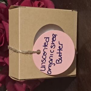 Unscented Organic Shea Butter